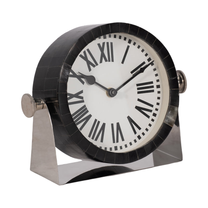 METAL TABLE CLOCK 7&