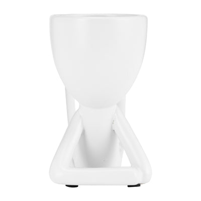 CER, S/3 8" SITTING HUMANS, WHITE