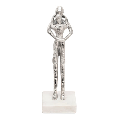 13" MOTHER AND CHILD, SILVER