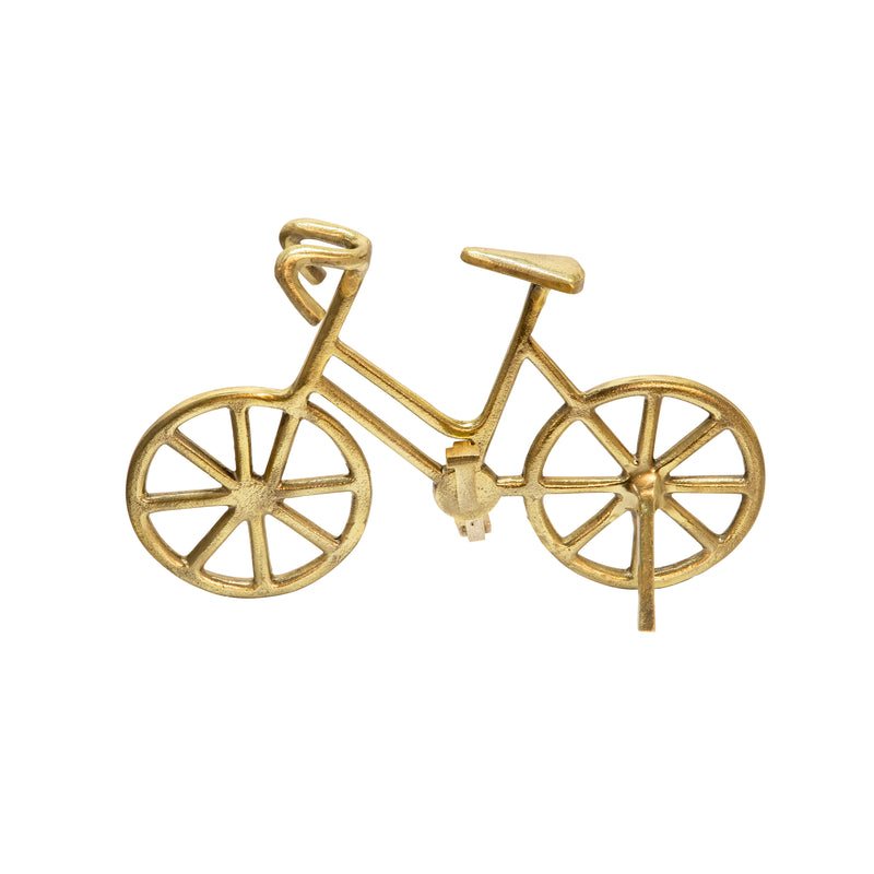 9" METAL BICYCLE, GOLD | 15585-02