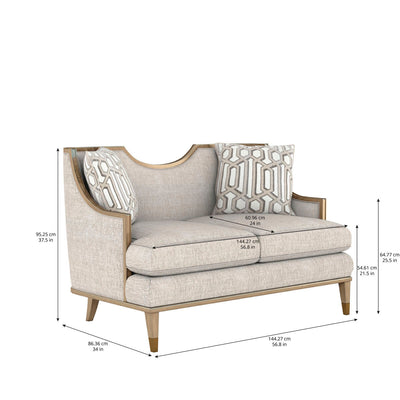 Intrigue - Harper Loveseat ( 142cm )