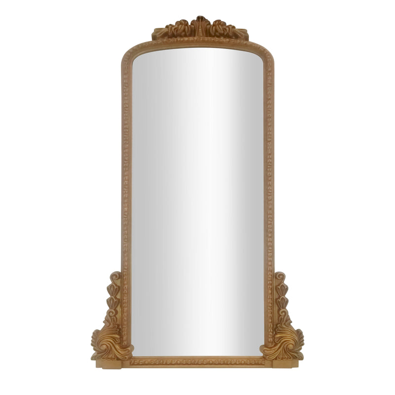 WOOD, 72", MIRROR WITH ANTIQUE FRAME, GOLD