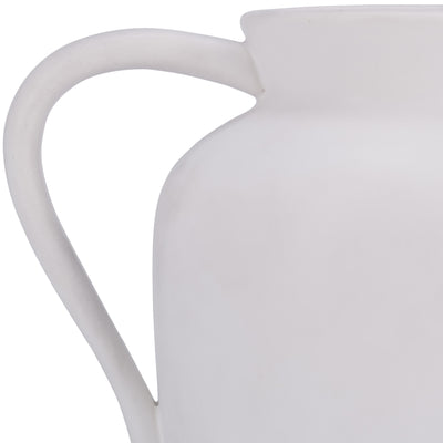 CER, 5" PITCHER VASE, WHITE