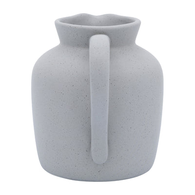 Cer, 5" Pitcher Vase, Gray