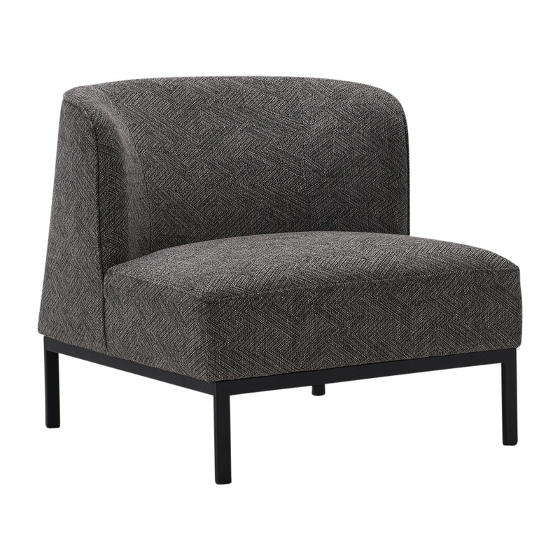 MODERN SLIPER CHAIR, GRAY