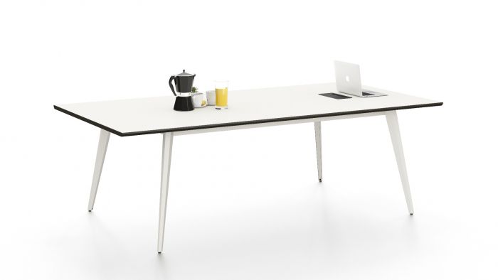 White Meeting Table