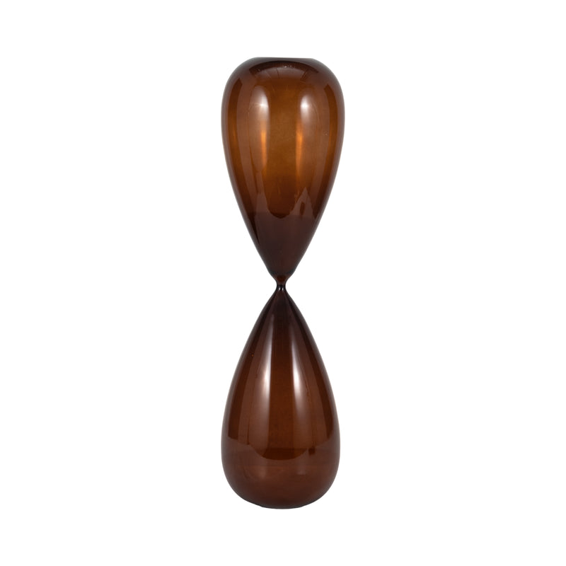 23" Darby Large Brown Hourglass