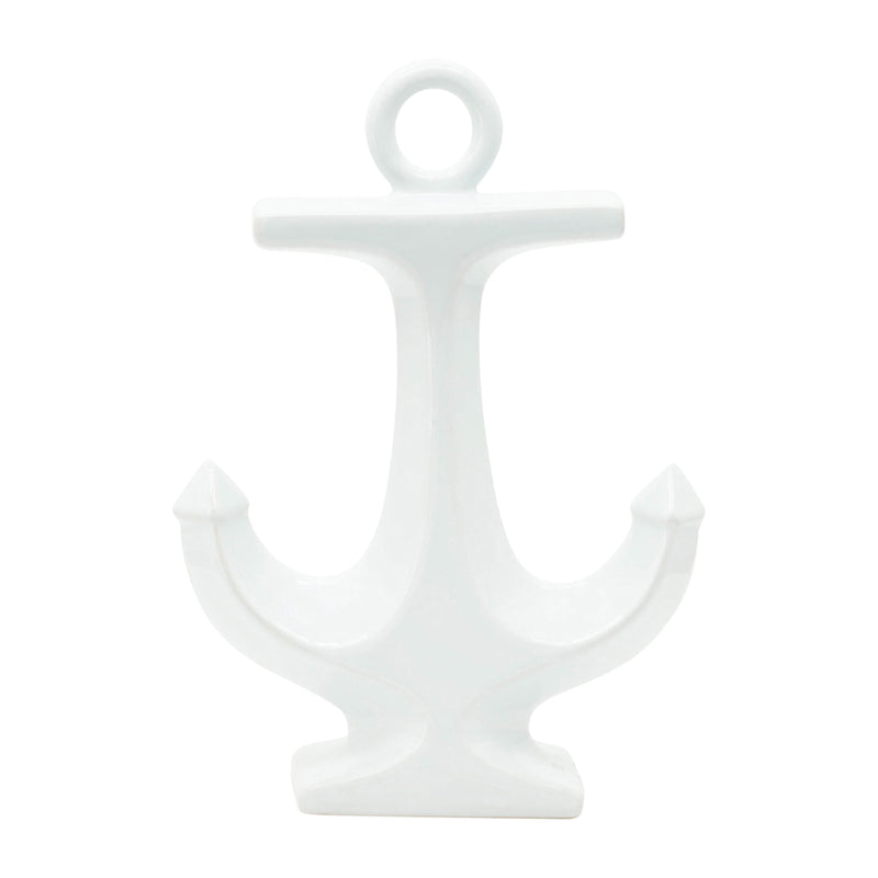 WHITE CERAMIC ANCHOR 10"