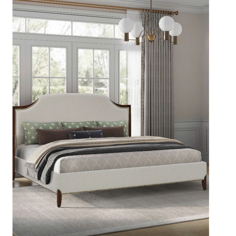 Victorian Dreams Beige Bed