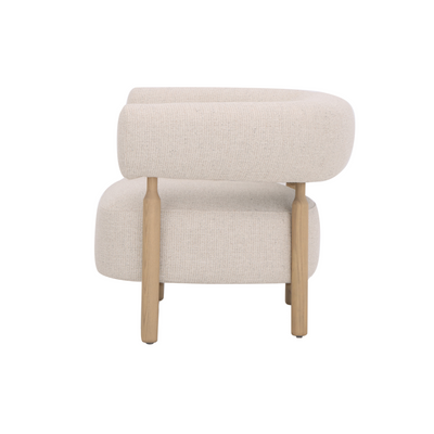 Thorne Ivory Accent Chair (89cm)