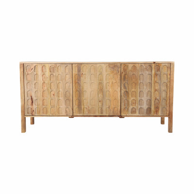 63" Mini Arches Sideboard,natural