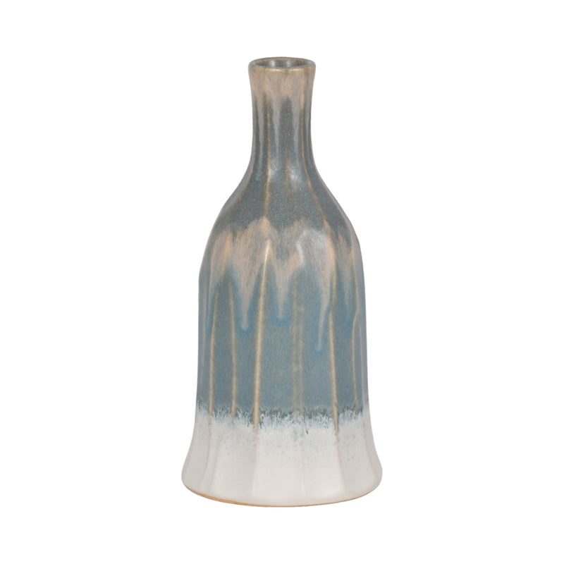 9" Estella Small Blue Bottle