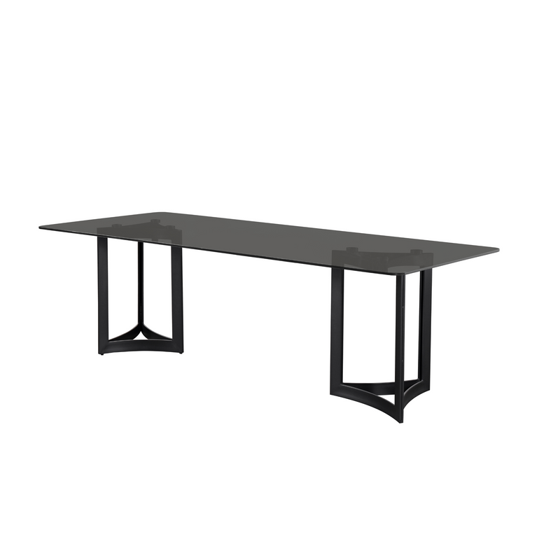 Alexa Glass Top Dining Table