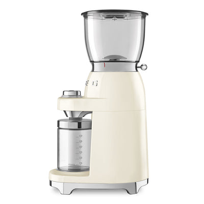 Smeg 50's Retro Style Coffee Grinder, Cream