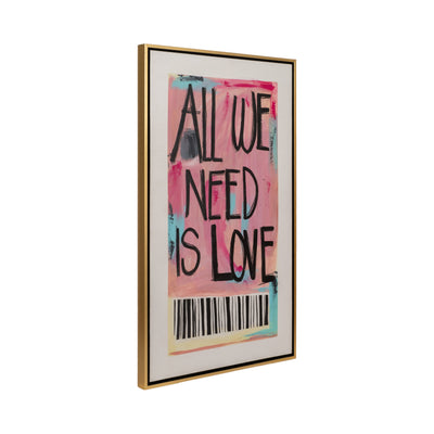 S/2 71x59 Hand Painted All We Need All We Have,mul