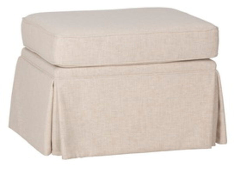 Kelly Skirted Ottoman