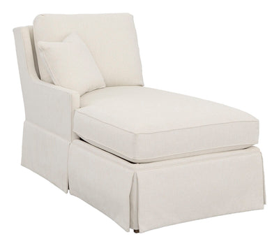 Kelly Skirted Left Arm Chaise - 2973-27