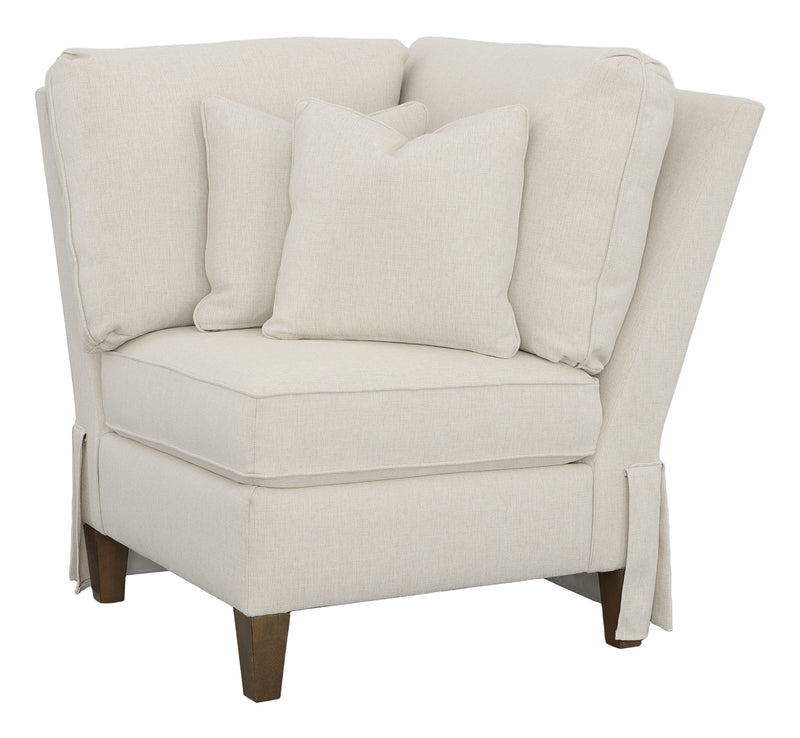 Kelly Skirted Corner Chair - 2973-29