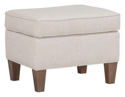 Kelly Ottoman with Tapered Leg