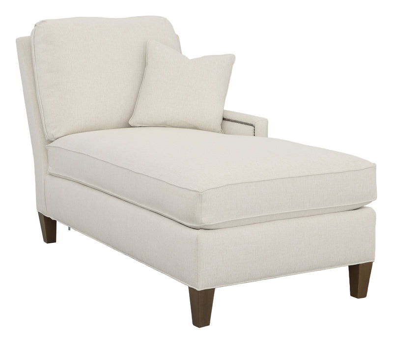 Kelly Right Arm Chaise with Tapered Leg - 2974-26