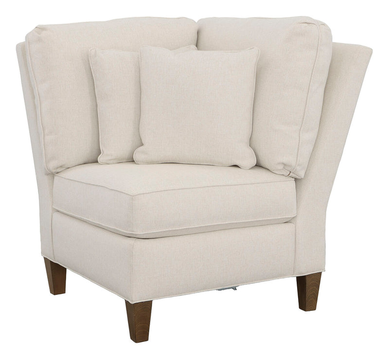 Kelly Corner Chair with Tapered Leg - 2974-29