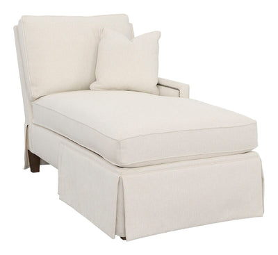 Kelly Skirted Right Arm Chaise - 2975-26