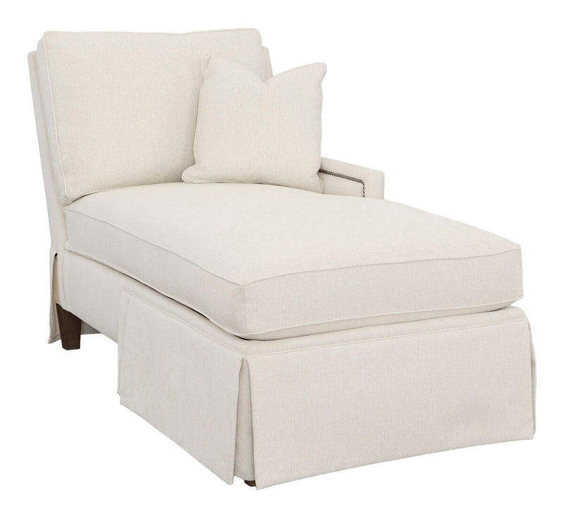 Kelly Skirted Right Arm Chaise - 2975-26