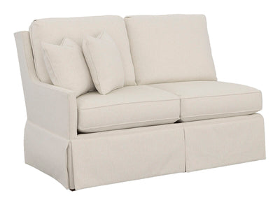 Kelly Skirted Left Arm Loveseat - 2993-72