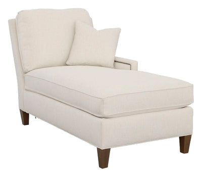 Kelly Right Arm Chaise with Tapered Leg - 2994-26