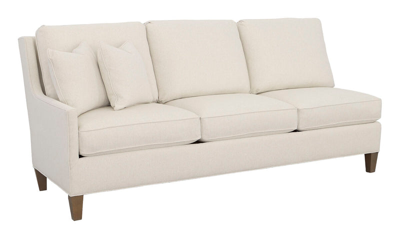 Kelly Left Arm Sofa with Tapered Leg - 2994-52