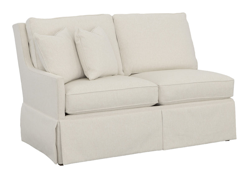 Kelly Skirted Left Arm Loveseat - 2995-72