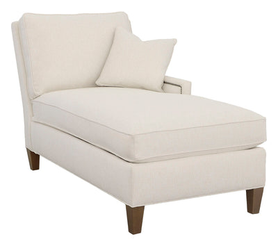 Kelly Right Arm Chaise with Tapered Leg - 2996-26