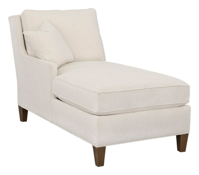 Kelly Left Arm Chaise with Tapered Leg - 2996-27