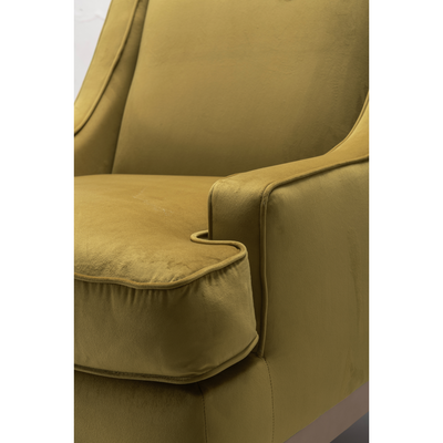 Noha Albabtain Velvet Gold Chair