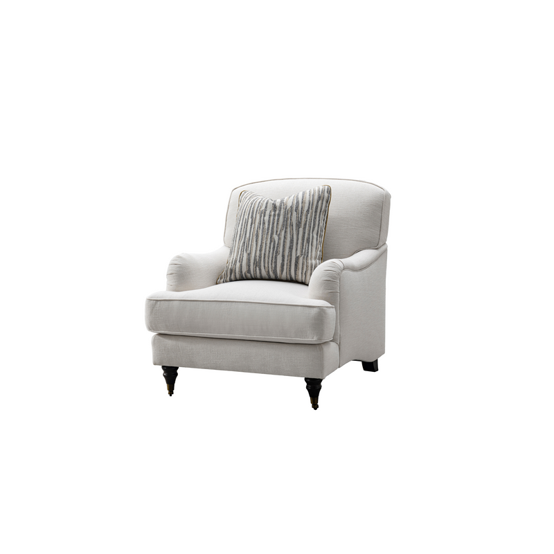 el Amor Cream Accent Chair