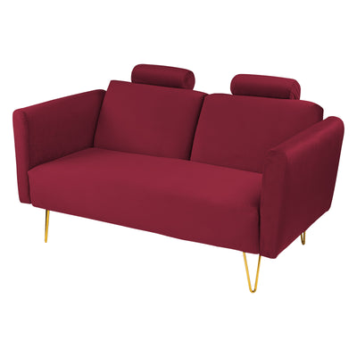 Rosela 2 In 1 Sofabed Velvet Upholstered