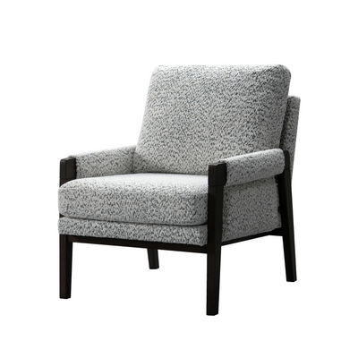 Atticus Grey Accent Chair