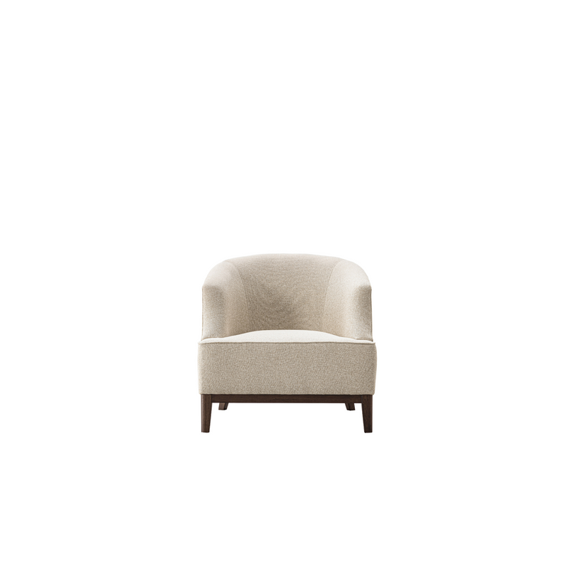 Ajda Beige Accent Chair