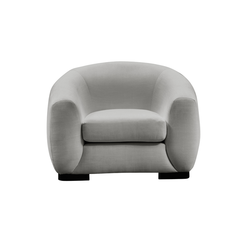 Boucle Linen Chair