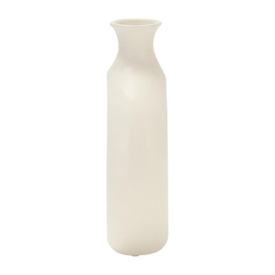 DOL, 10" OPEN CUT VASE, COTTON