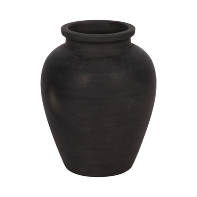 TERRACOTTA, 10" TRADITIONAL JUG, BLACK