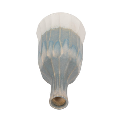 12" Estella Medium Blue Bottle