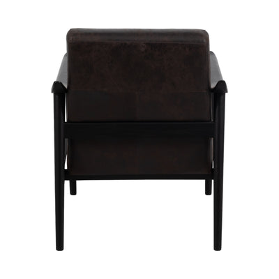 33" Dinasty Accent Chair, Black