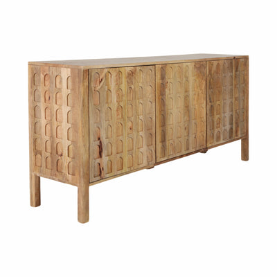 63" Mini Arches Sideboard,natural