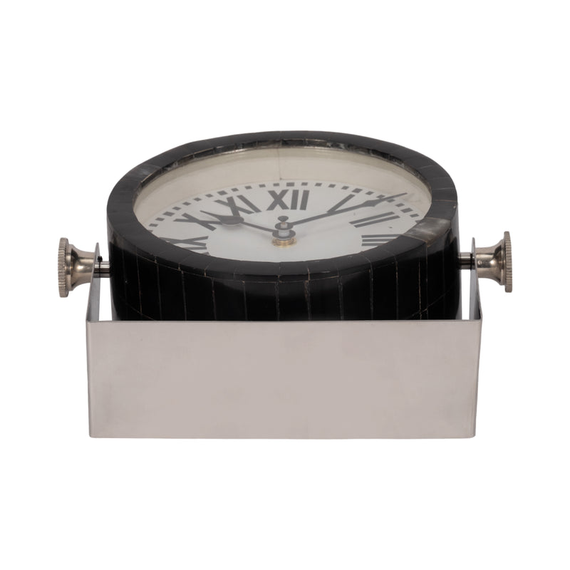 METAL TABLE CLOCK 7&