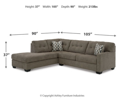 Mahoney 2-Piece Sectional with Chaise