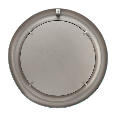 METAL 36" ROUND MIRROR, TURQ