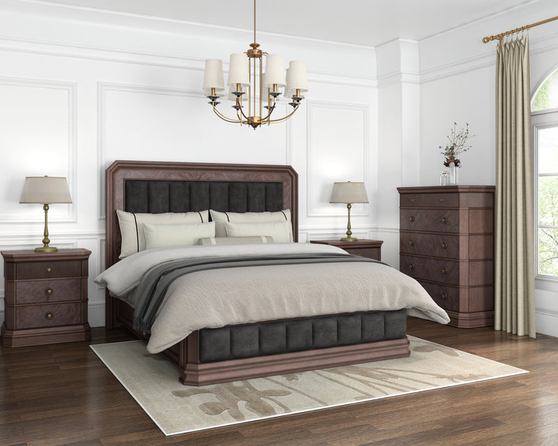 Revival -  King Upholstered Bed