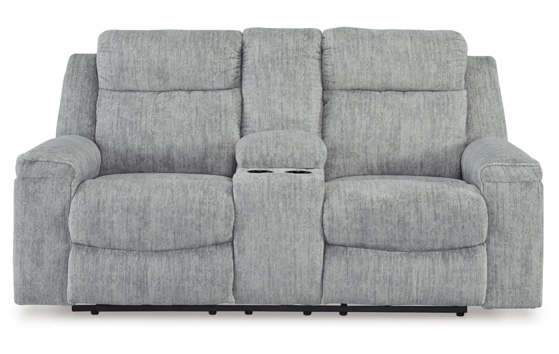 Buntington Reclining Loveseat with Console