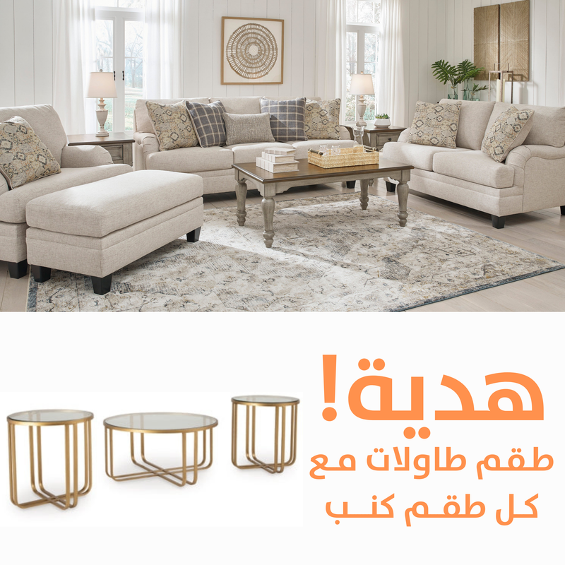 Bralynn  Sofa Set with FREE Table Set